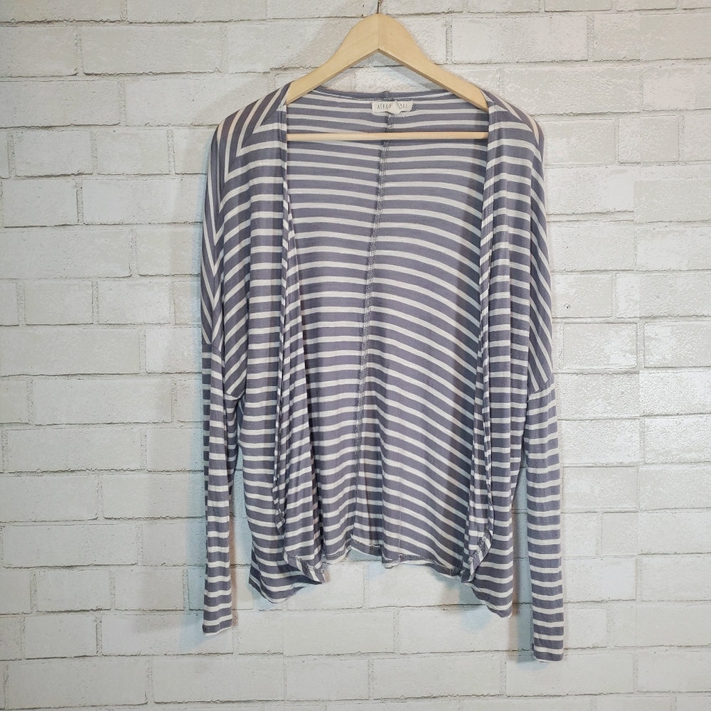 ✔️Aeropostale lightweight stripe cardigan - Picture 1 of 13